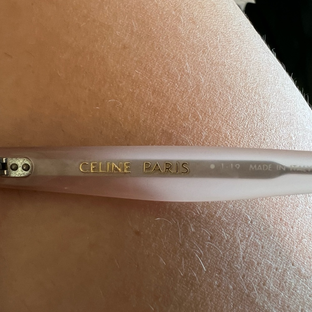 CELINE frame. Has prescription, would need to change lenses. No case
